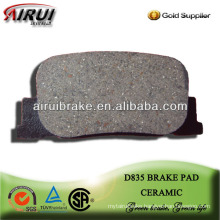 D835 BYD DAIHATSU LEXUS SCION TOYOTA BRAKE PAD